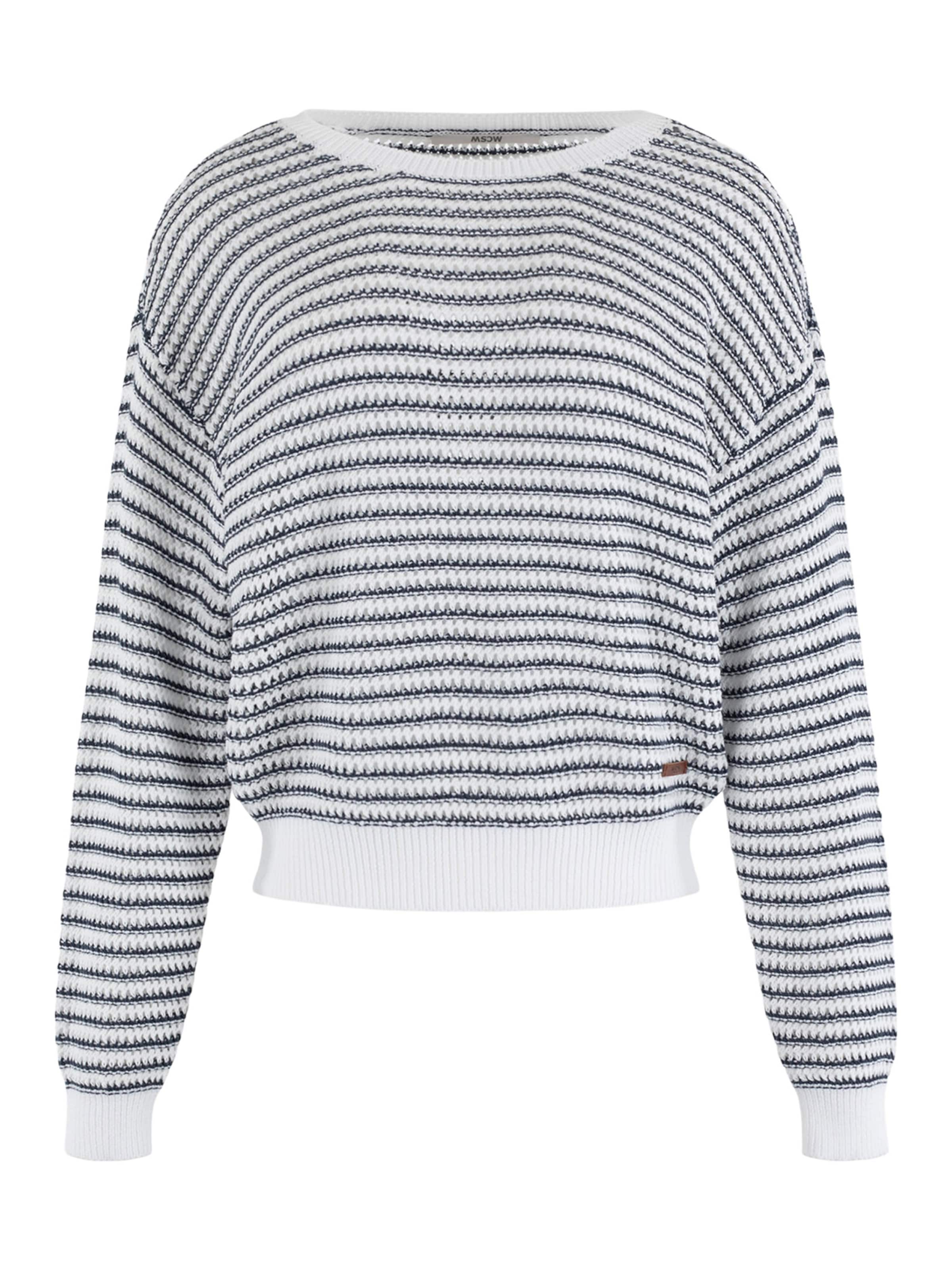 MSCW Pullover 'Rihanna'‌‌‌‌‌‌‌ in Blau: Vorderseite