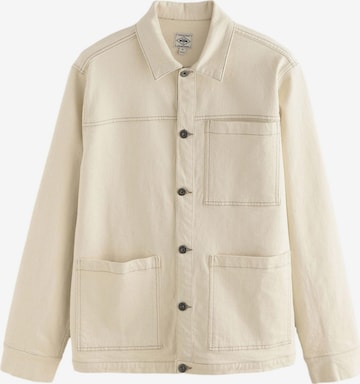 Next Regular Fit Paita värissä beige: etupuoli