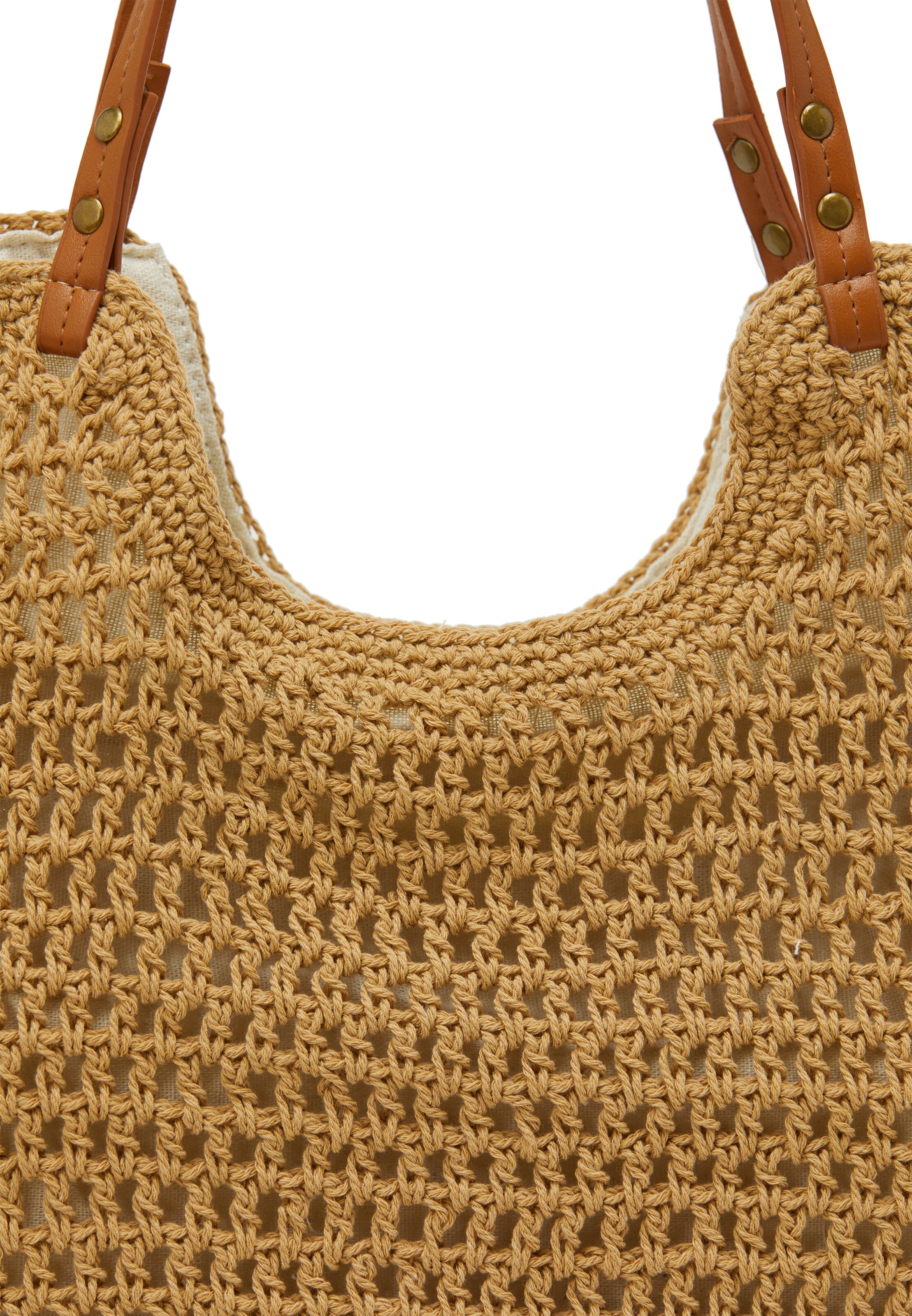 usha FESTIVAL Skuldertaske i beige
