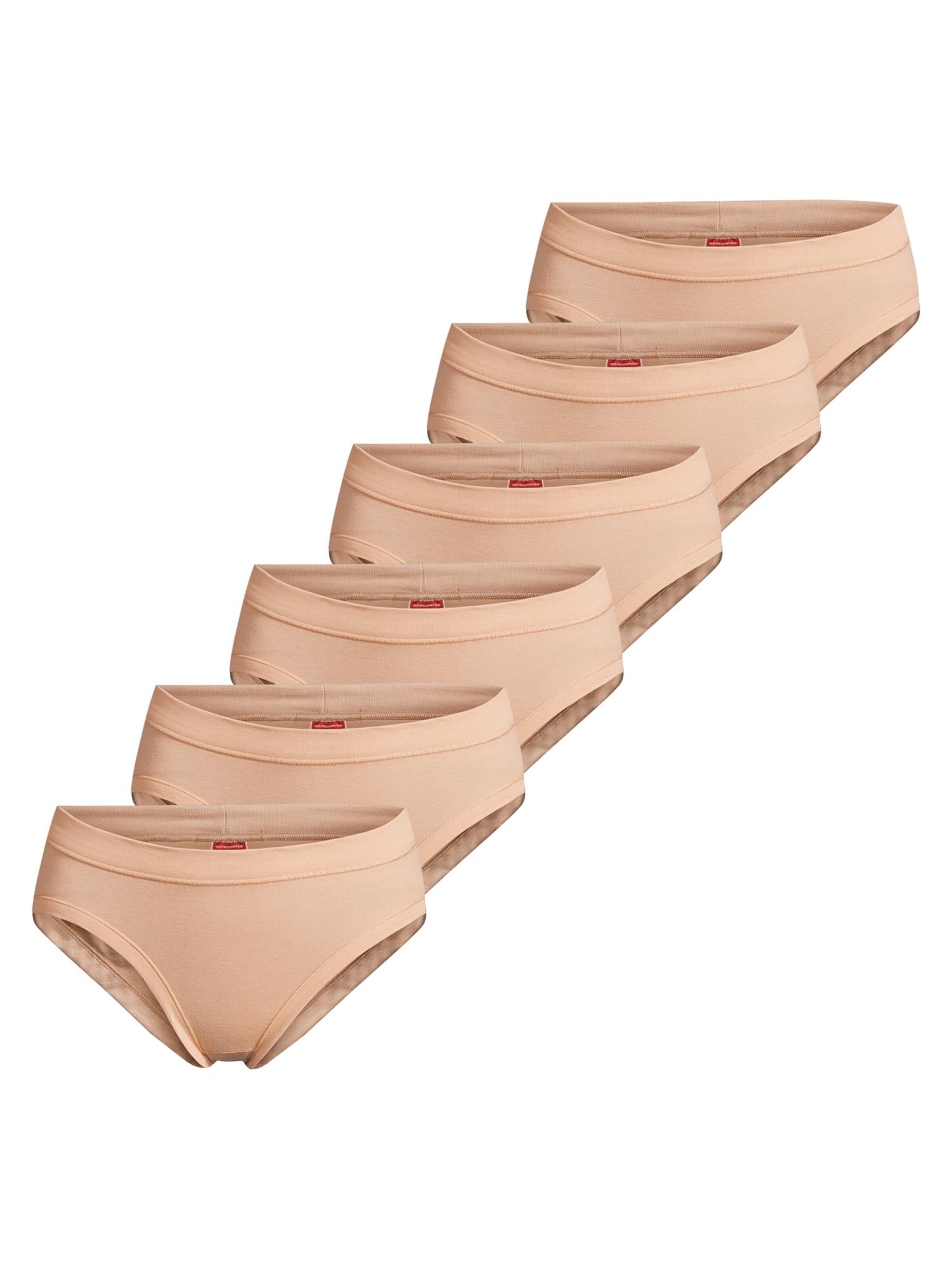 CON-TA Slip 'Feinripp' in Beige: front