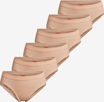 CON-TA Slip 'Feinripp' in Beige: front
