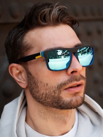 VEYREY Okulary przeciwsłoneczne 'Nerd Sonnenbrillen Teo' w kolorze czarny