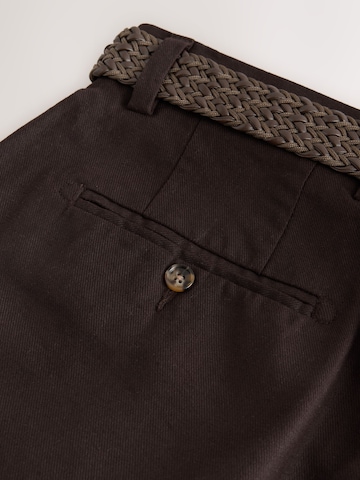 Regular Pantalon chino Next en marron