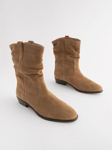 Next Ковбойские сапоги 'Forever Comfort' в Коричневый