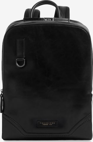 The Bridge Rucksack in Schwarz: Vorderseite