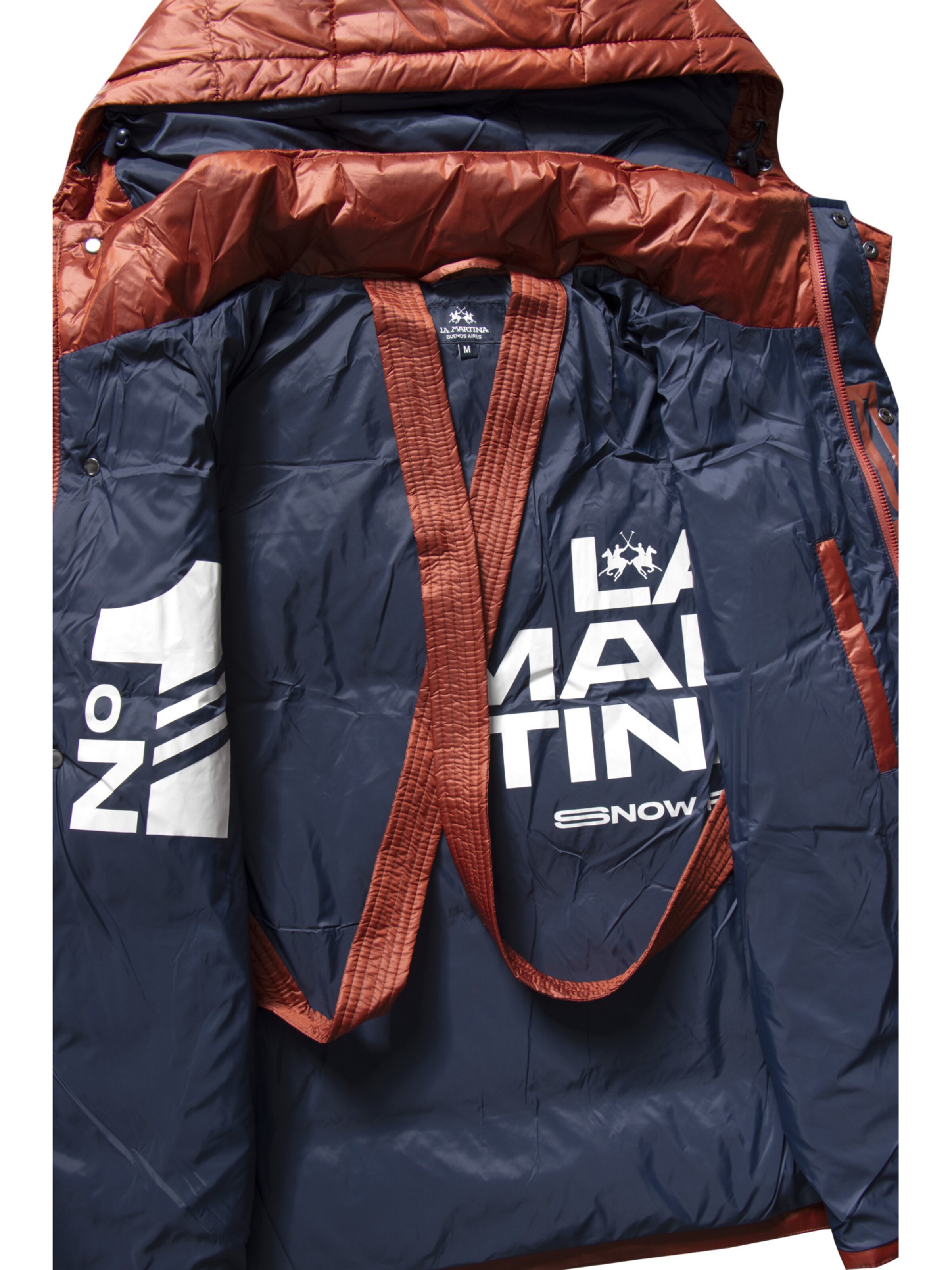 La Martina Winterjas ' MBO021 ' in Oranje