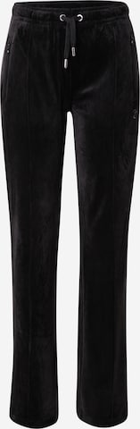 Pantaloni 'Tina' di Juicy Couture in nero: frontale