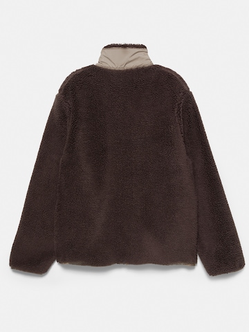 Pull&Bear Jacke 'STWD' in Braun