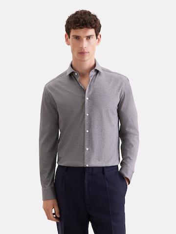 Coupe regular Chemise business SEIDENSTICKER en gris