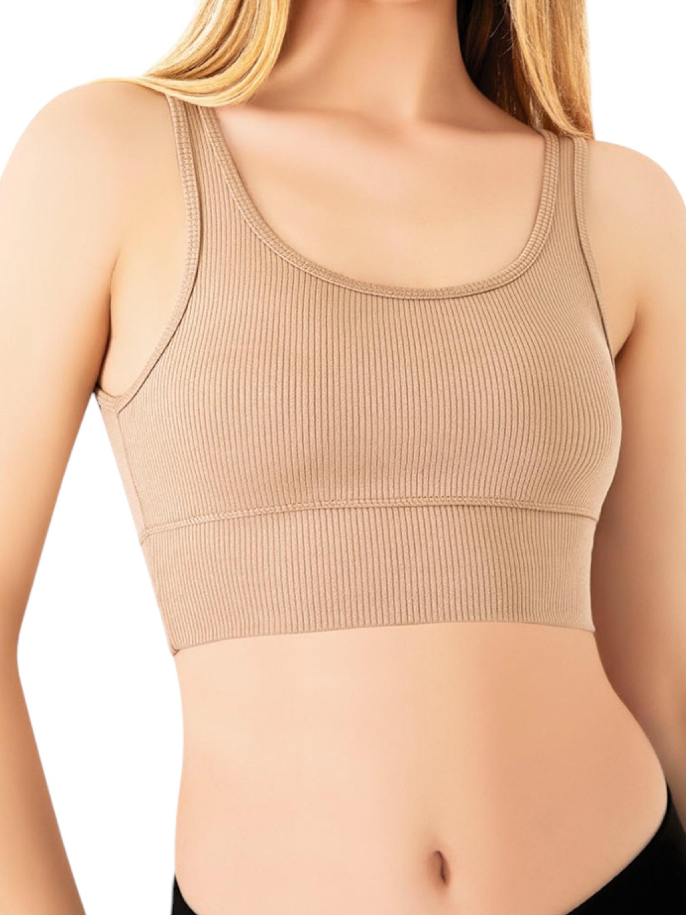 fashionshowcase Sportsoverdel 'FlexiFit' i beige