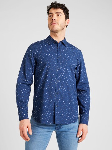 mėlyna MUSTANG Standartinis modelis Marškiniai 'Elmore': priekis