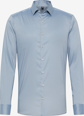 ETERNA Slim fit Zakelijk overhemd in Blauw: voorkant