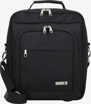 D&N Travel Bag in Black: front