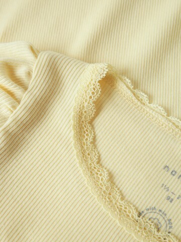 NAME IT Shirt 'NMFKAB' in Yellow