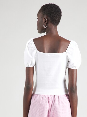 Miss Selfridge Футболка в Белый