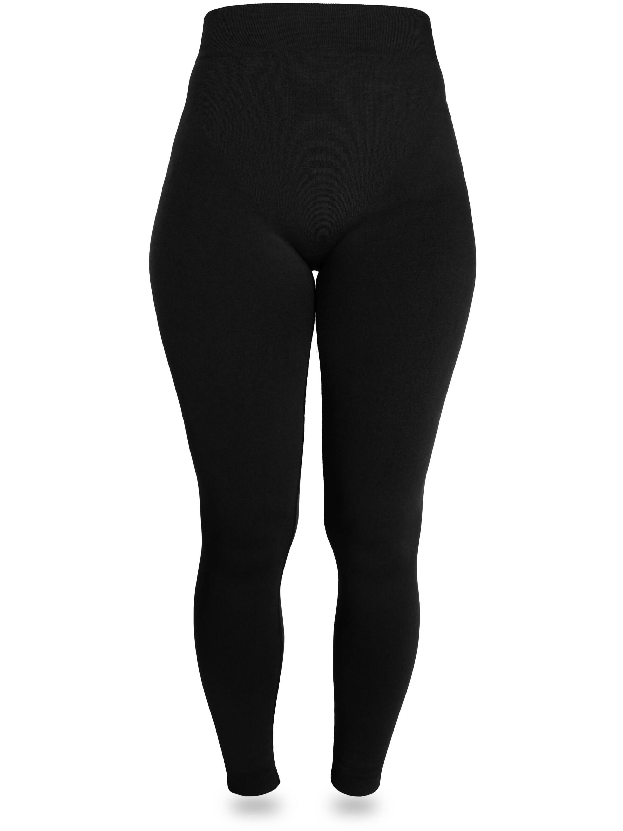 normani Skinny Leggings in Schwarz: Vorderseite