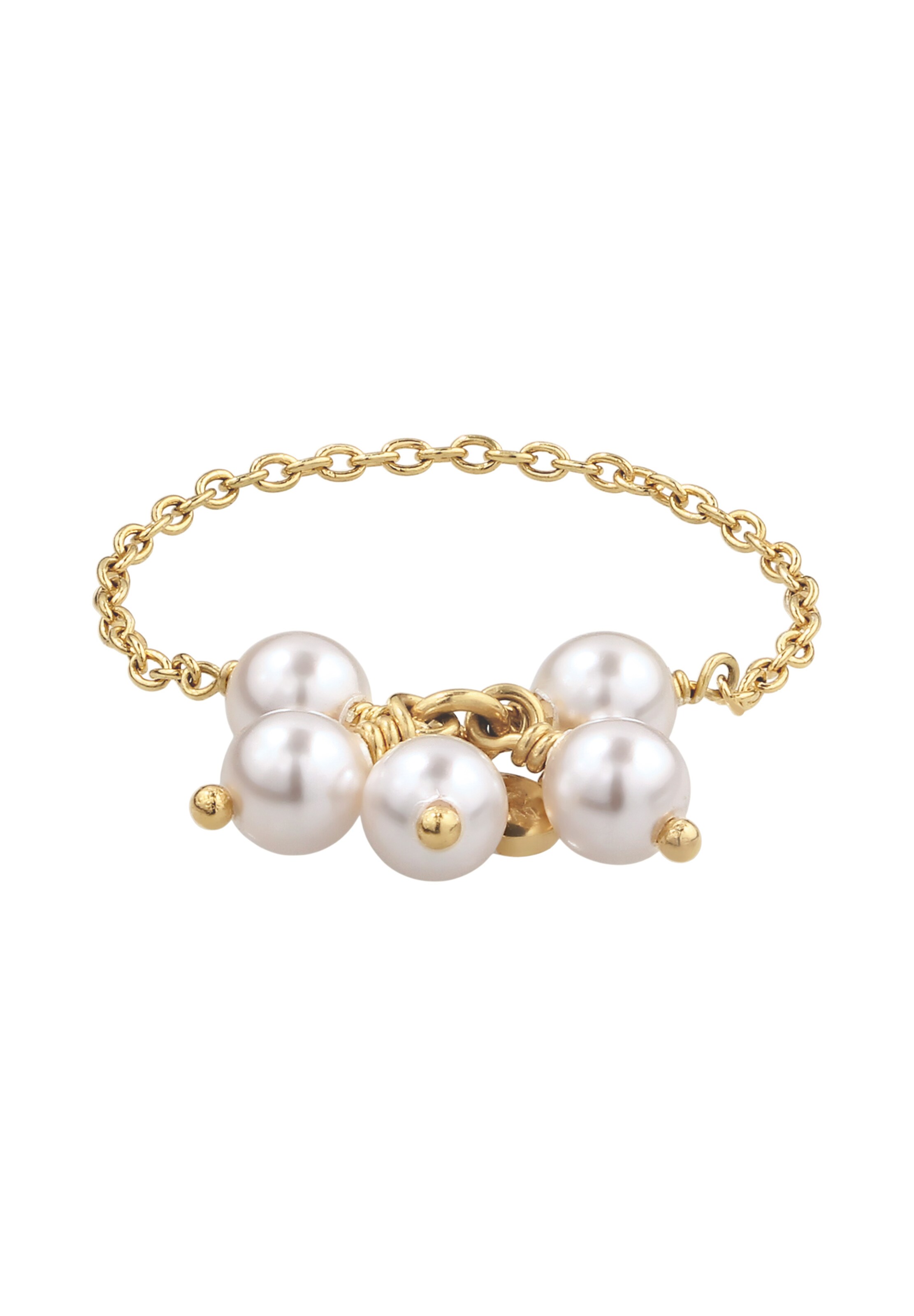 ELLI Ring 'Pearl' in Goud