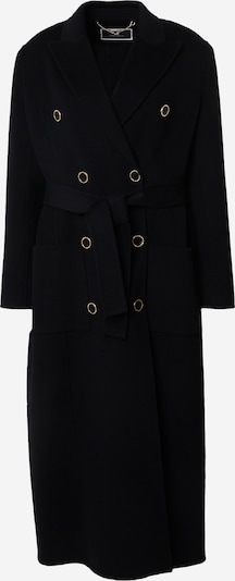 Palton de primăvară-toamnă Elisabetta Franchi pe negru, Vizualizare produs