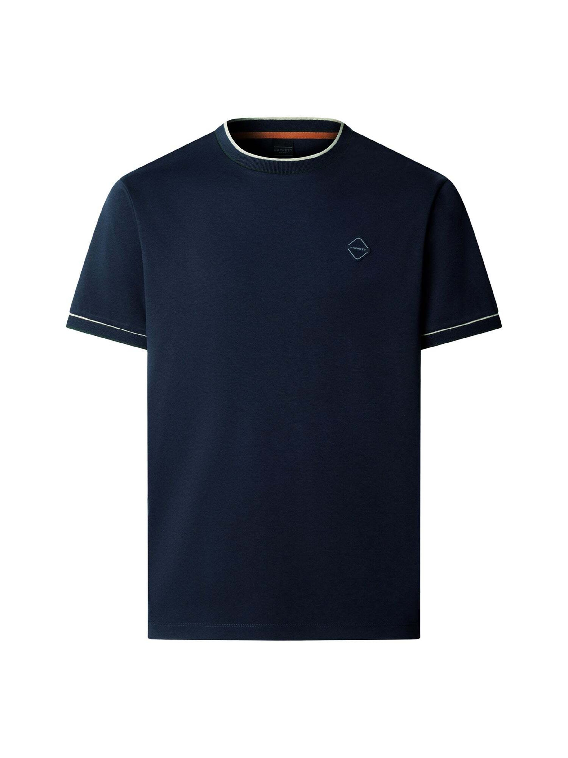 Maglietta di Hackett London in blu: frontale