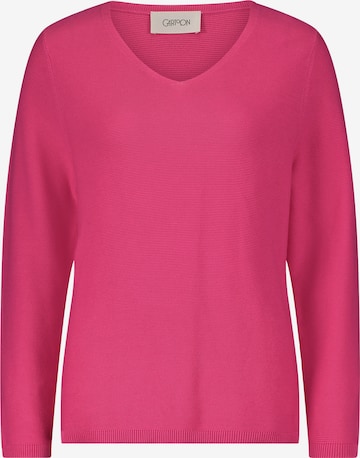 Cartoon Sweater in Pink: front