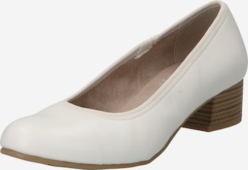 JANA - Zapatos con plataforma en blanco: frente