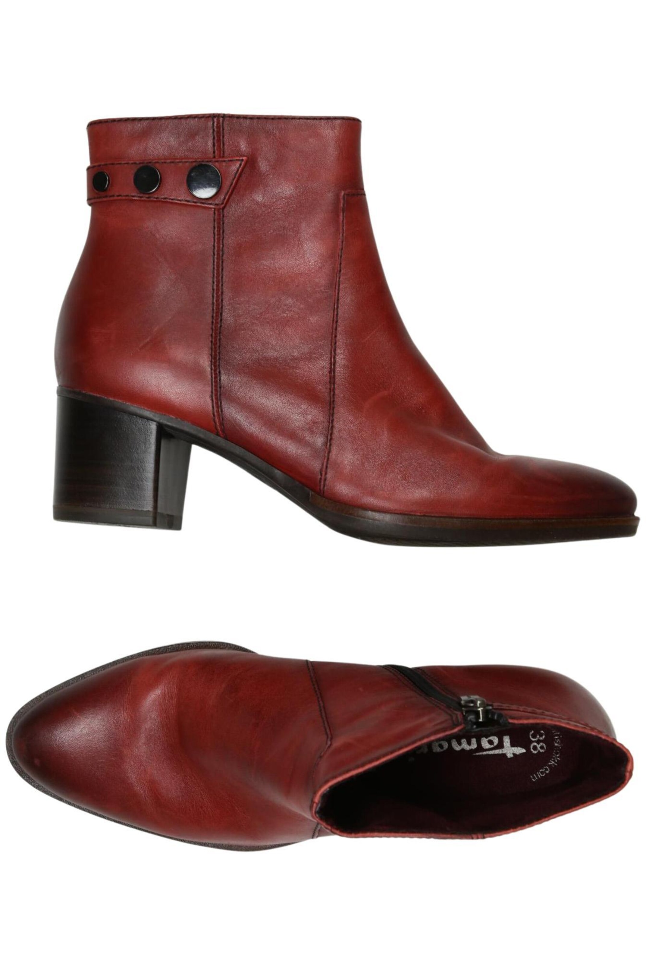 Schuh Tamaris Stiefel Braun 38 Tamaris Stiefelette 38 In Rot ABOUT YOU