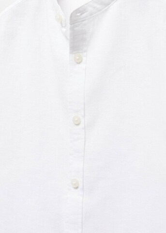 MANGO KIDS Regular fit Button Up Shirt 'Albert' in White