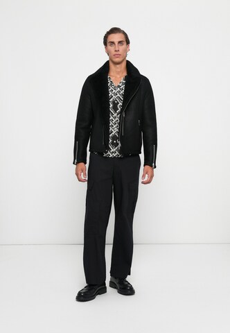 AllSaints Vinterjakke 'CORREZ' i sort