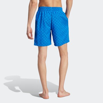 Shorts de bain 'Monogram' ADIDAS ORIGINALS en bleu