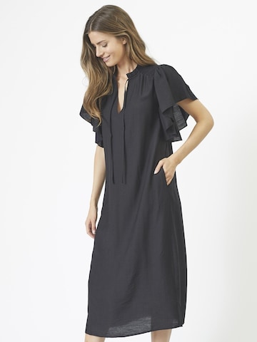 Robe 'Hera' co'couture en noir : devant