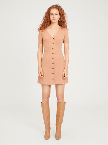 EDITED Dress 'Charvi' in Brown