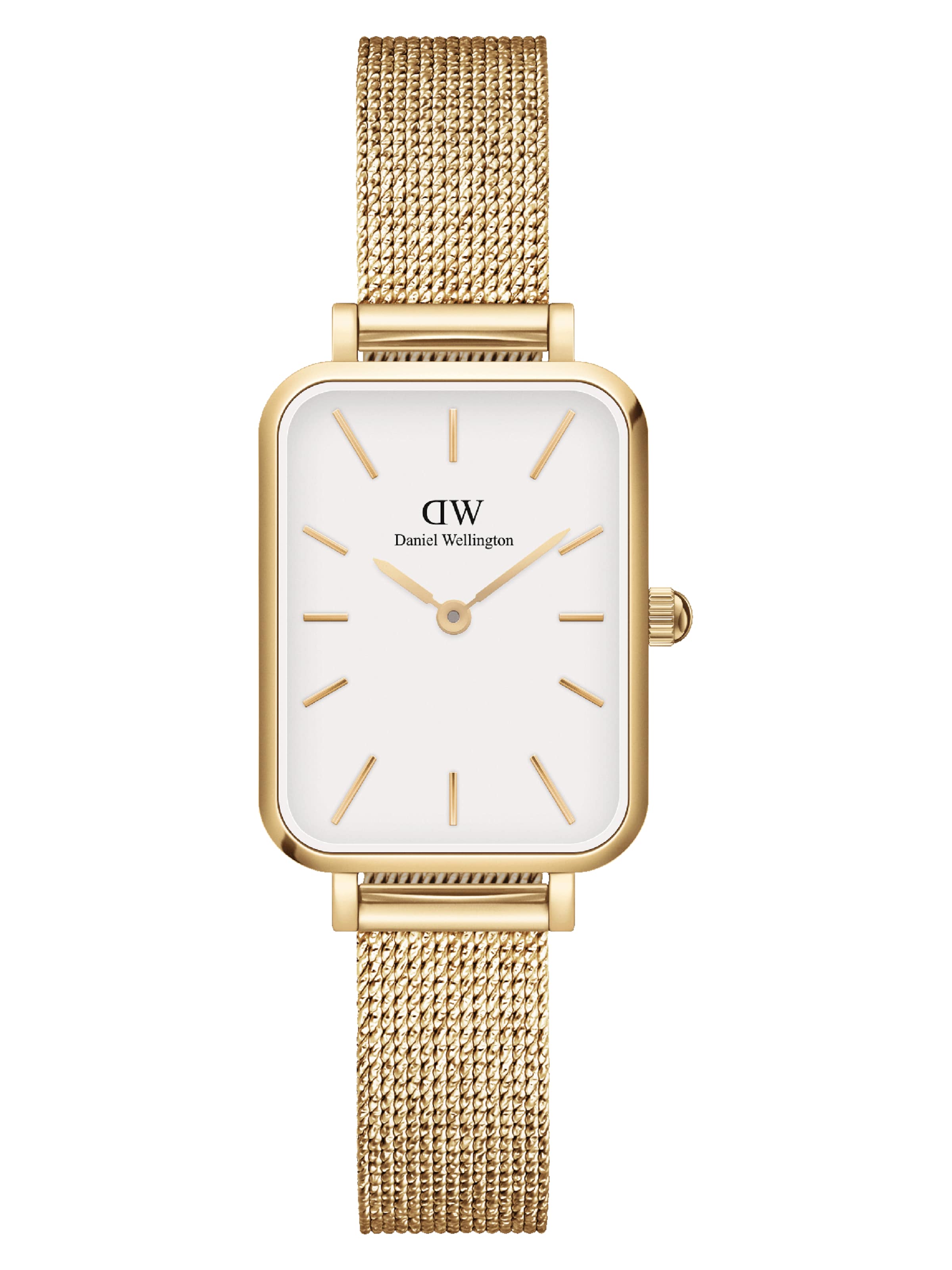 Daniel Wellington Uhr in Gold: Vorderseite
