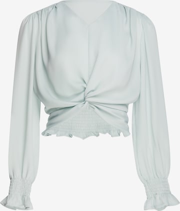 usha BLACK LABEL - Blusa em azul: frente