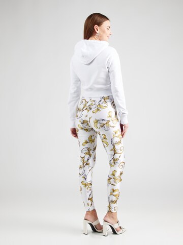 Skinny Leggings di Versace Jeans Couture in bianco