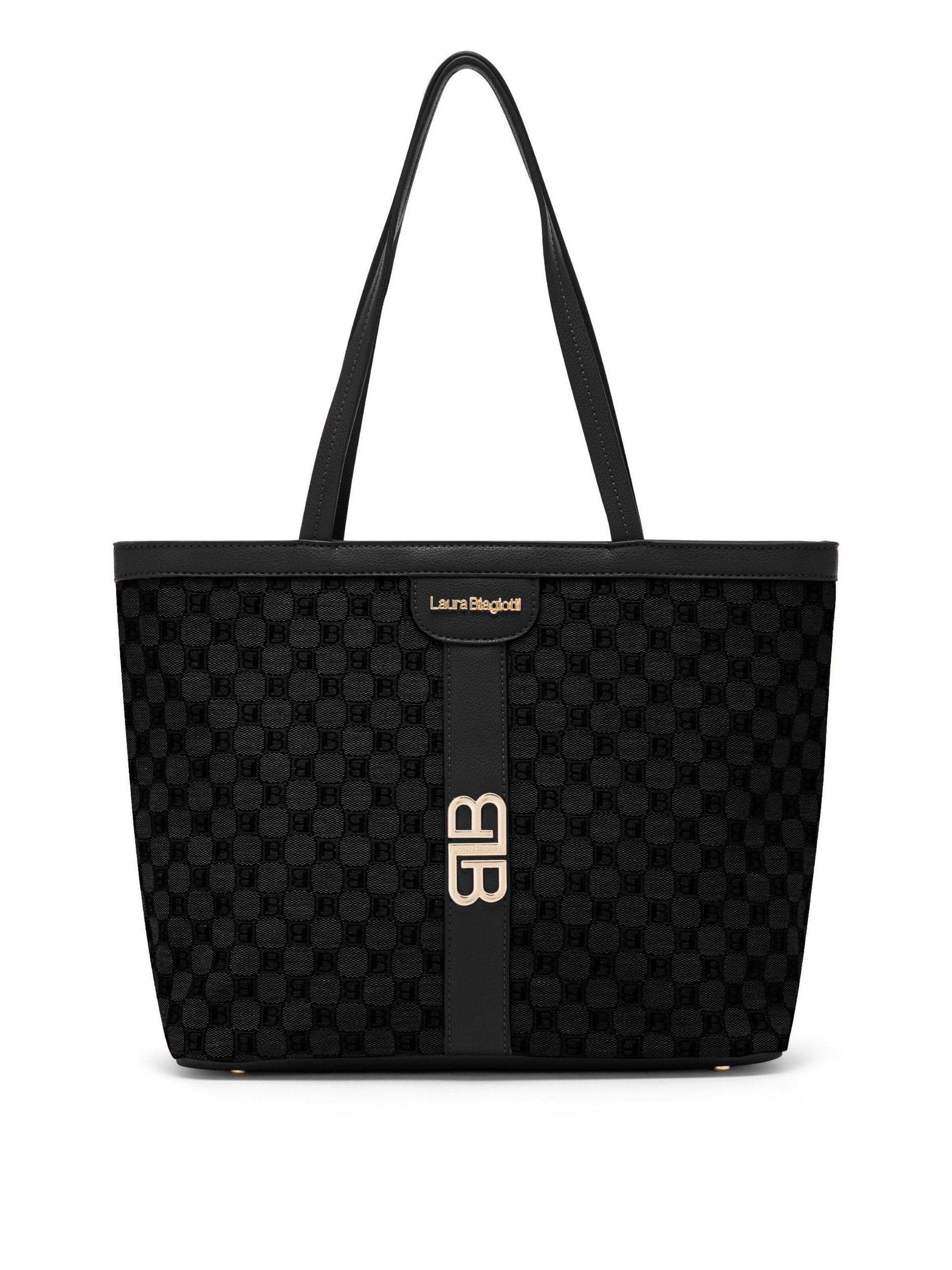 Cabas 'Delray 2' Laura Biagiotti en noir : devant