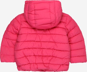 UNITED COLORS OF BENETTON Демисезонная куртка в Ярко-розовый