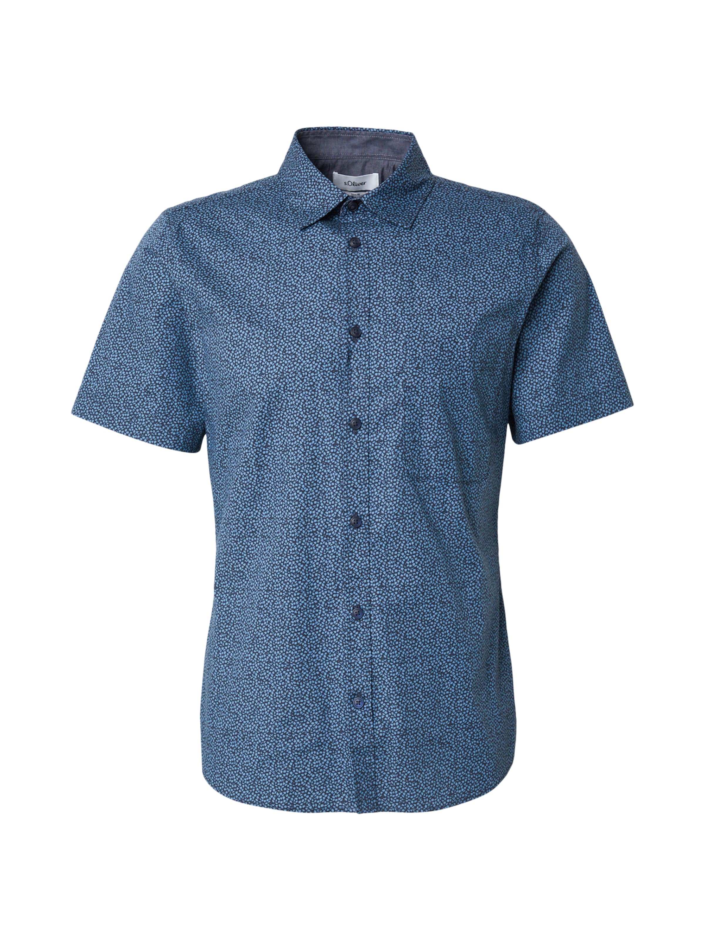Coupe slim Chemise s.Oliver en bleu : devant