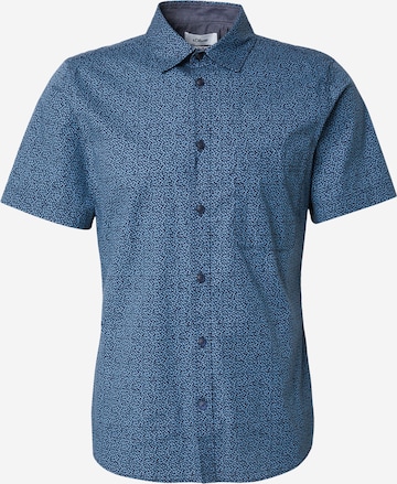 Coupe slim Chemise s.Oliver en bleu : devant