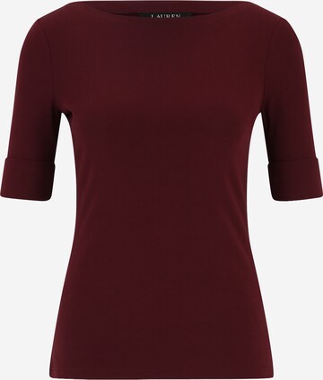 Lauren Ralph Lauren Petite - Camisa 'JUDY' em vermelho: frente