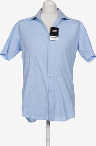 JAKE*S Button Up Shirt in M in Blue: front