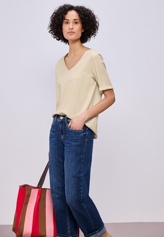 STREET ONE Shirt in Beige: front