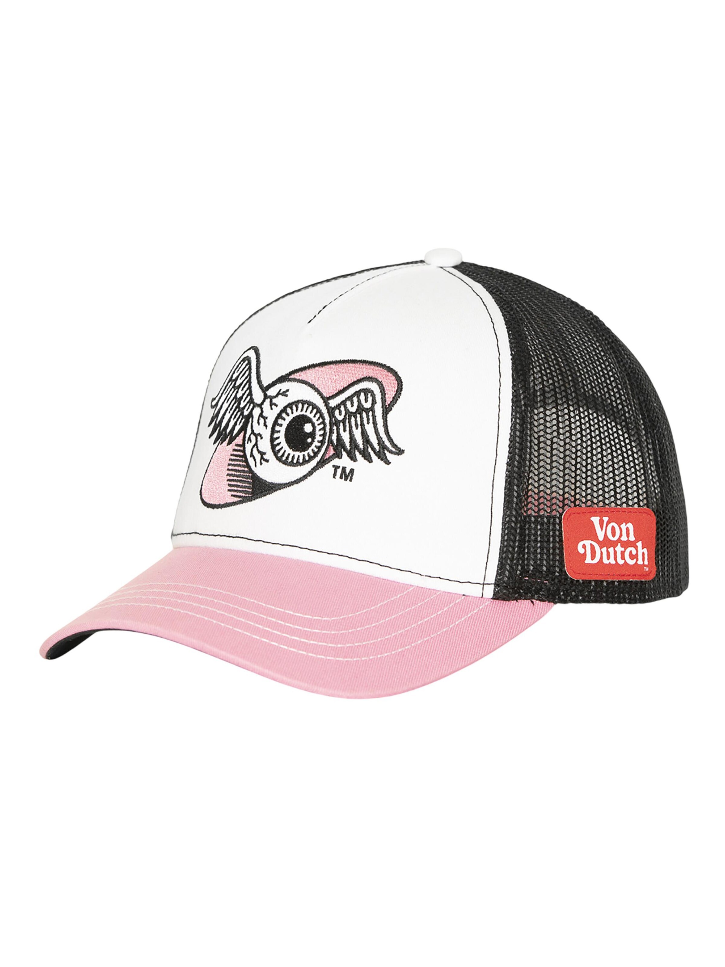 Von Dutch Cap 'Oeil'‌‌‌‌ in Pink: Vorderseite