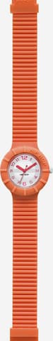 Hip Hop Analoguhr in Orange: Vorderseite