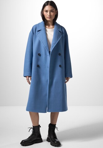 Street One Studio Oversized Revers-Mantel in Blau
