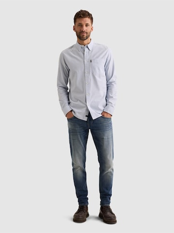 PME Legend Regularny krój Koszula 'Oxford shirt with button-down collar and chest pocket' w kolorze niebieski
