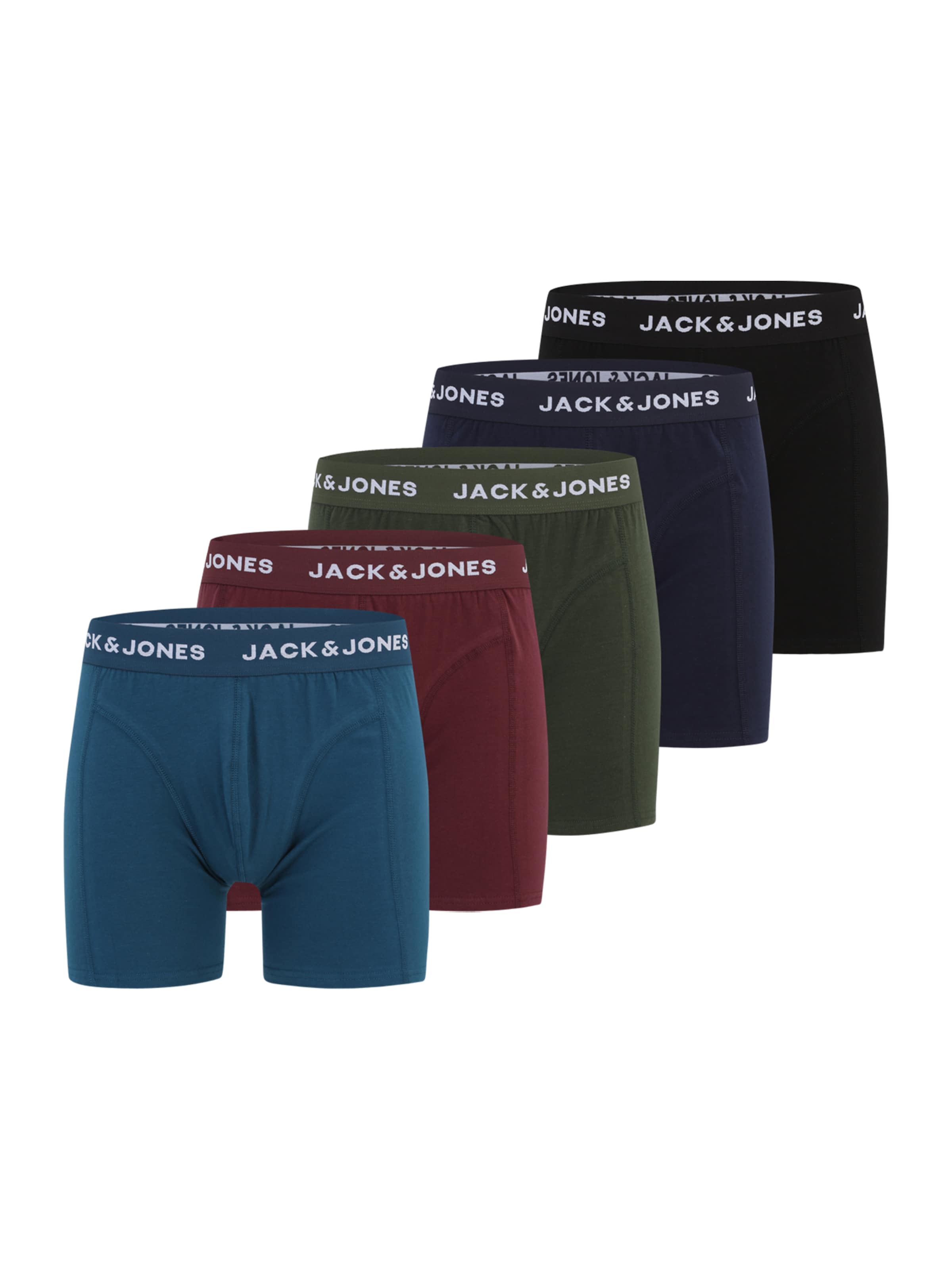 Jack &amp; Jones Plus Боксерки &#x27;JACTeo&#x27; в синьо: отпред