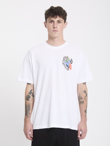 Volcom T-Shirt 'Sk8 Break' in Weiß