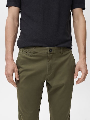 MANGO MAN Regular Chino in Groen