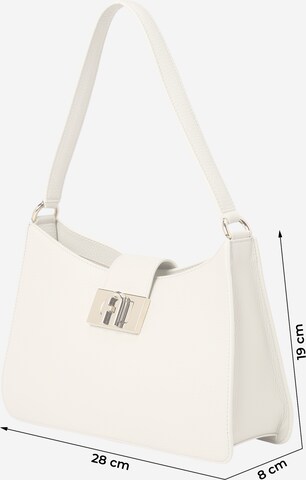 FURLA Schultertasche in Beige