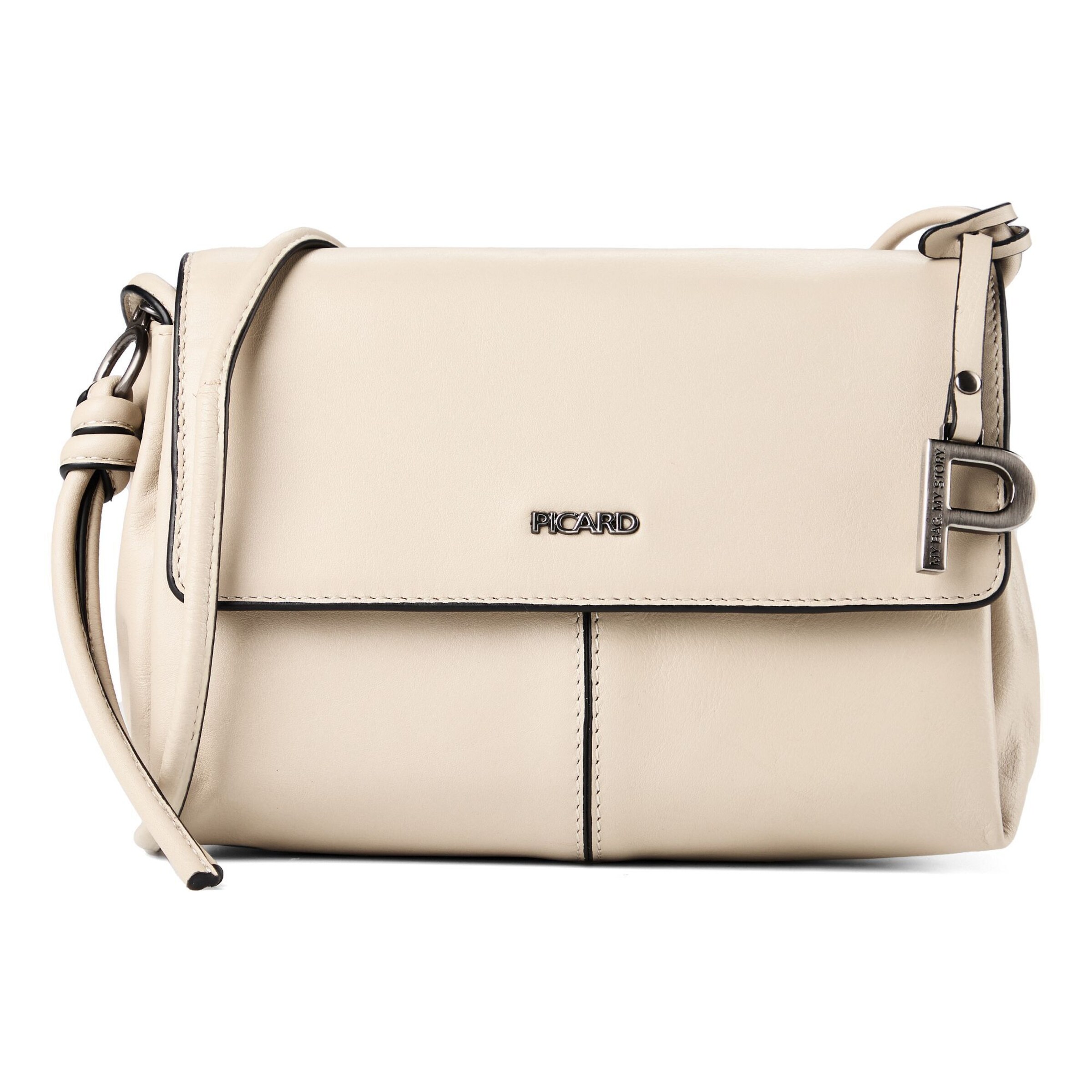 Borsa a spalla di Picard in beige: frontale